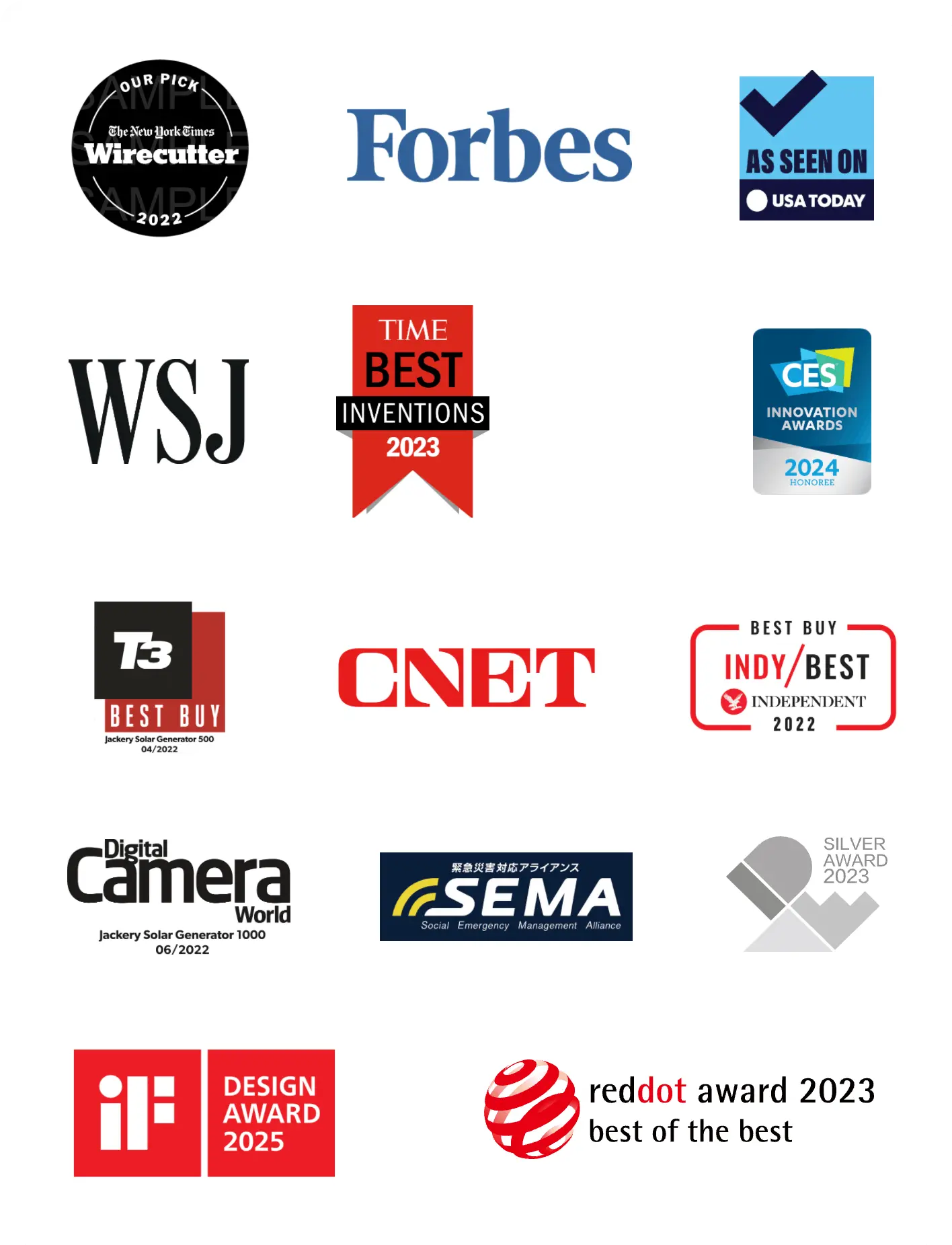 200+家全球权威媒体及机构推荐